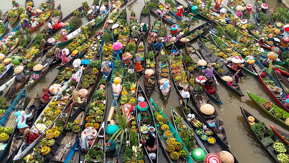 Festival Pasar Terapung Banjarmasin